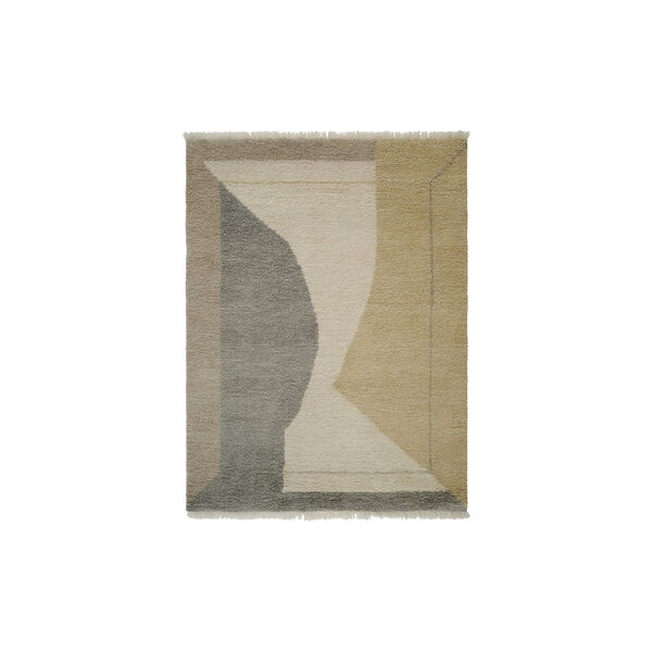 Optical Echo gulvteppe, vanilla Optical Echo gulvteppe, vanilla, Linie Design