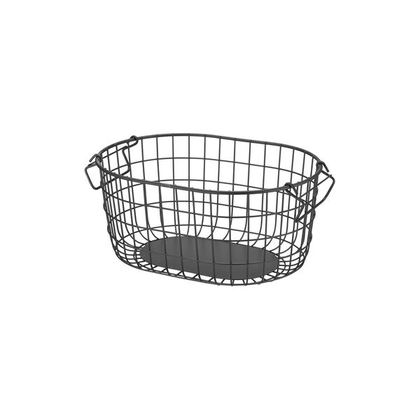 KAGO Oppbevaringskurv Rund M, anthracite, Blomus