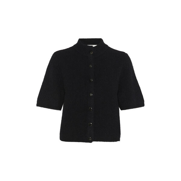 AlphaGZ ss kort cardigan, svart, Gestuz