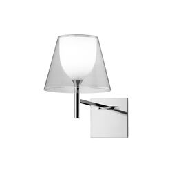 Ktribe W vegglampe, transparent, Flos