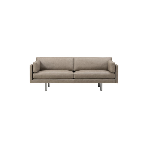 EJ220 3-seters sofa, burned grey 40783, Fredericia Furniture