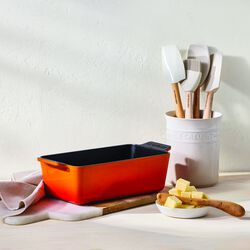 St&oslash;pejern br&oslash;dform 23 cm, volcanic, Le Creuset