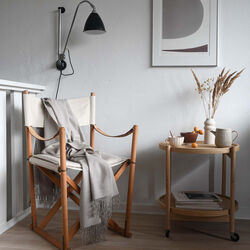 Luxury pledd, beige, ELVANG