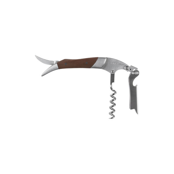 Premium servitør korketrekker, valnøtt, Le Creuset