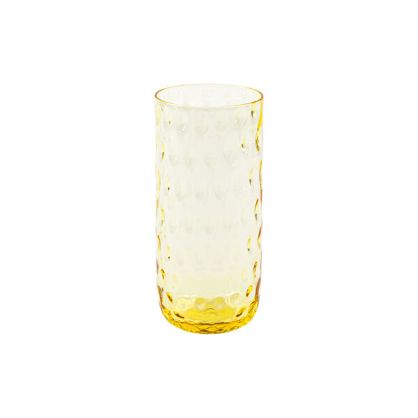 Danish Summer Longdrink glass, yellow, Kodanska