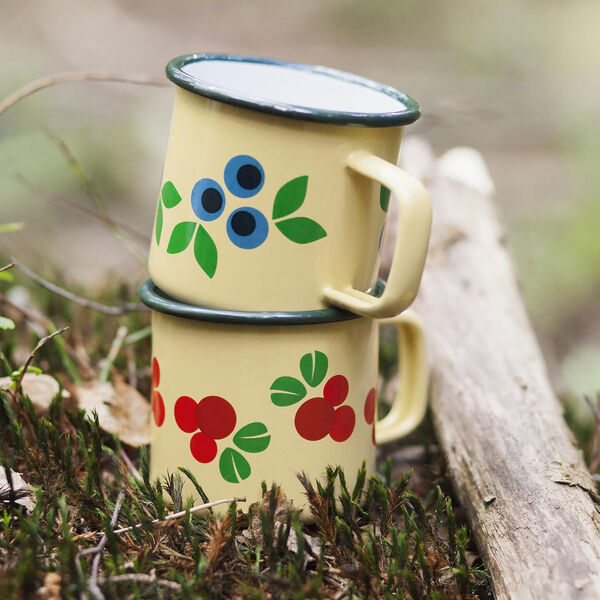 Emaljekopp - Tyttebær, Blafre