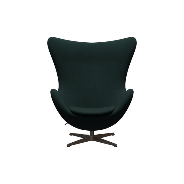 Egg&trade; 3316 loungestol, Christianshavn 1161 dark green/brown bronze, Fritz Hansen
