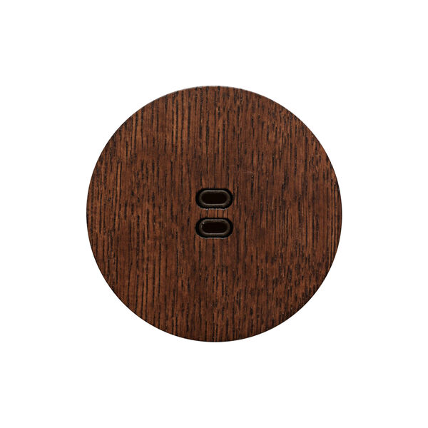 KLOSS USB C+C Rund, varm eik, Kjaer + Loege