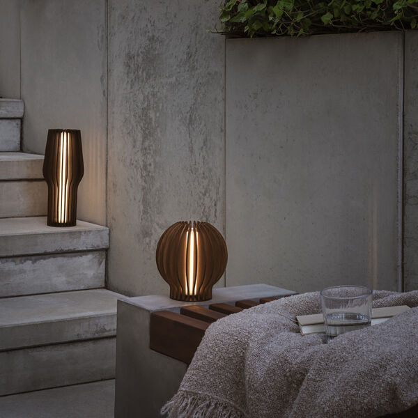 Radiant rund LED lampe, oak, Eva Solo