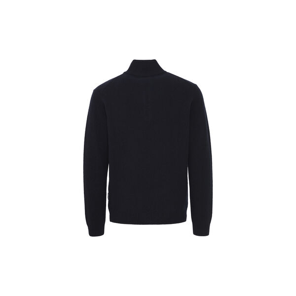 CFKARL Halfzip Lambswool Knit, dark navy, Casual Friday