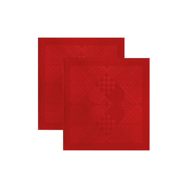 CHRISTMAS  Napkin | Serviett | Deep Red, Georg Jensen Damask