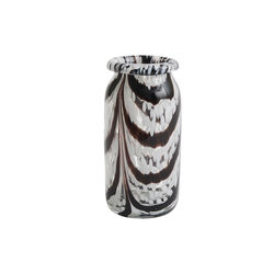Splash vase roll neck, kaffe/hvit, HAY