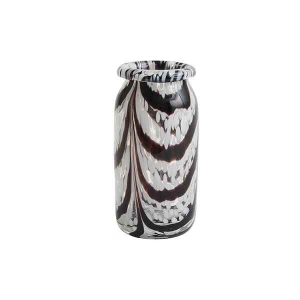 Splash vase roll neck, kaffe/hvit, HAY