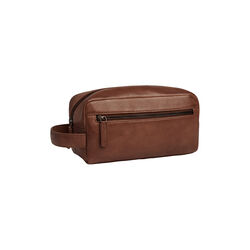 CrewMBG Toiletry Bag, cognac, Markberg