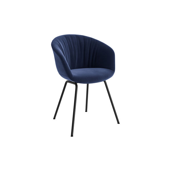 AAC27 soft spisestol, black/lola navy, HAY