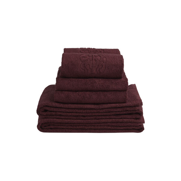 Damask h&aring;ndkle, dusty wine, Georg Jensen Damask