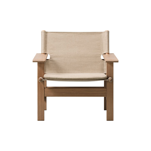 The Canvas chair, lysoljet eik/kanvas, Fredericia Furniture