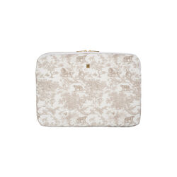 Velvet Mac Cover, sand savannah pattern, DARK department