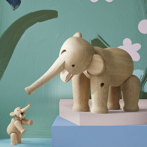 Elefant stor eik, Kay Bojesen Denmark