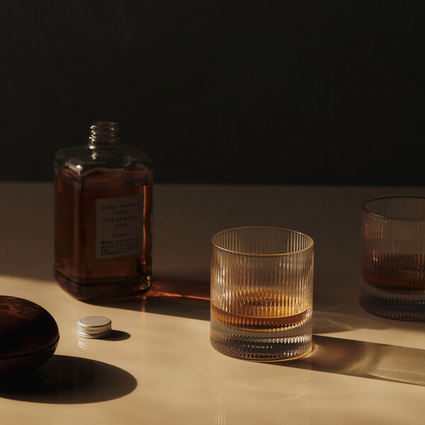 Ripple Tumblers 2 pcs., clear, Ferm Living