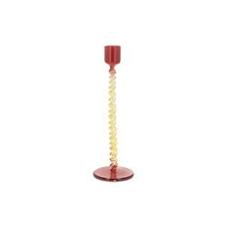 Styles glass lysestake, red/yellow, Villa Collection