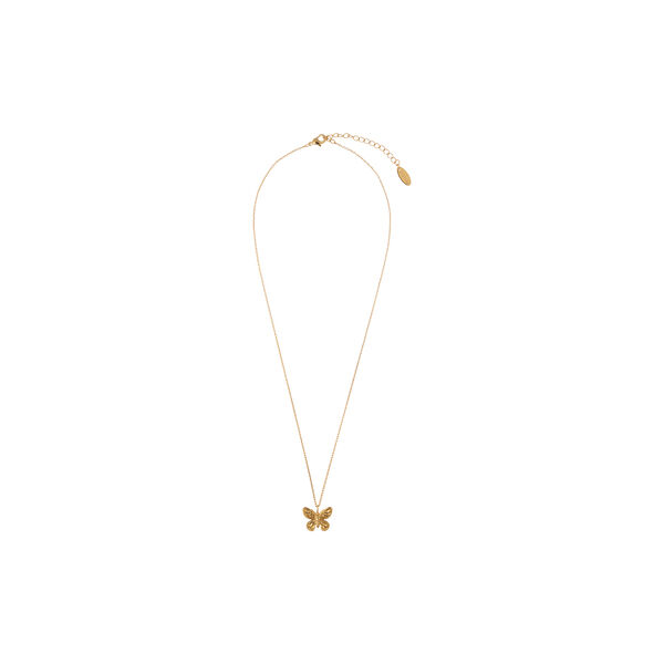 Metal Butterfly Ditsy Necklace, Orelia