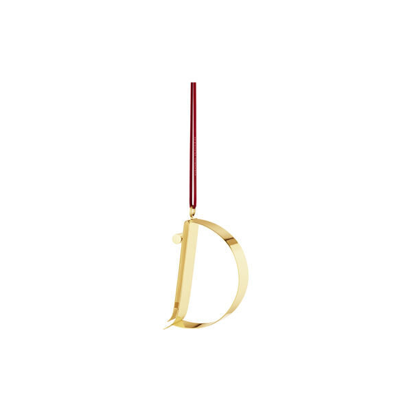 Julebokstavsornament D, Georg Jensen