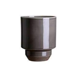 Hoff GLAZED Ø 21 cm potte, pearl grey, Bergs Potter