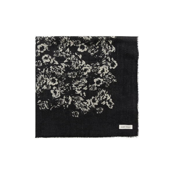 CelestaPW Scarf, black w. whitecap gradient flow, Part Two