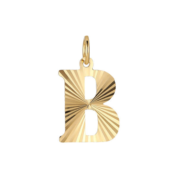 Refleksjon bokstav anheng B, Jane K&oslash;nig