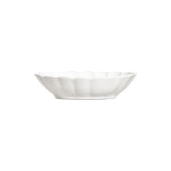 Oyster skål 23x18 cm, white