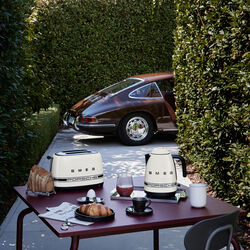 Porsche x Smeg Brødrister 2 skiver, carrara white Porsche x Smeg Brødrister 2 skiver, carrara white, Smeg