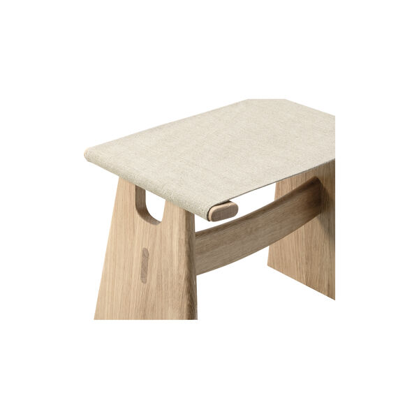 Seto Stool, light oljet eik/natural, Fredericia Furniture