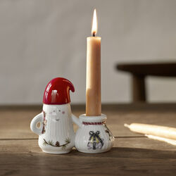 Hammershøi Christmas lysestake Nissefar, Kähler