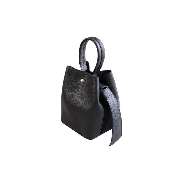 B&oslash;tteveske glattskinn, svart, 7 DAYS