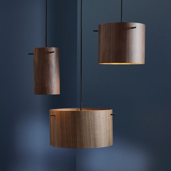 FM1954 Veneer Pendant, walnut, FRANDSEN