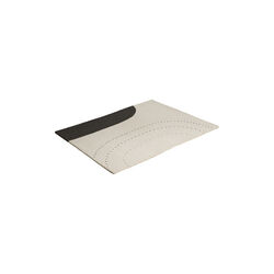 Dotted Balance gulvteppe, hvit/svart, Fritz Hansen