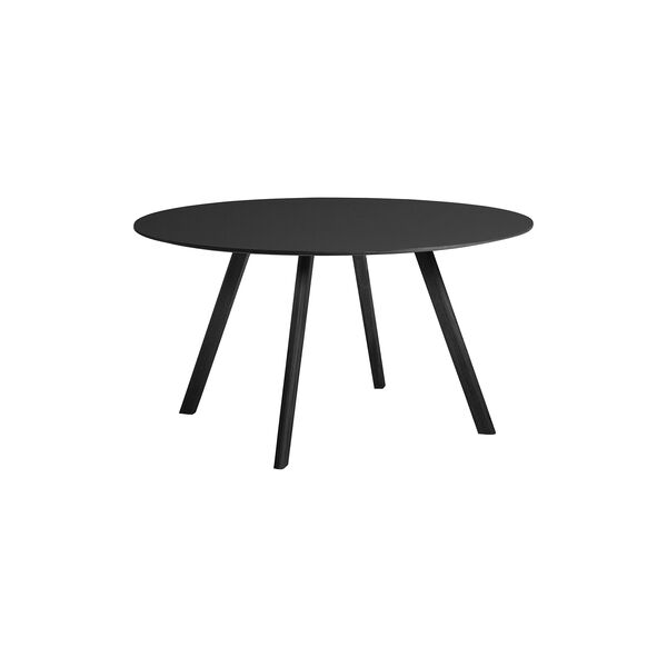 CPH25 spisebord, black stained oak/black, HAY