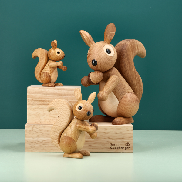 Honey Squirrel trefigur, Spring Copenhagen