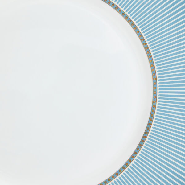 Helia Tallerken &Oslash; 23 cm, hvit/turkis/gull, Wedgwood