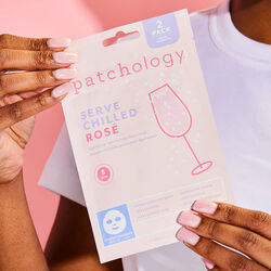 Serve Chilled Rosé Sheet Mask 2 stk., Patchology