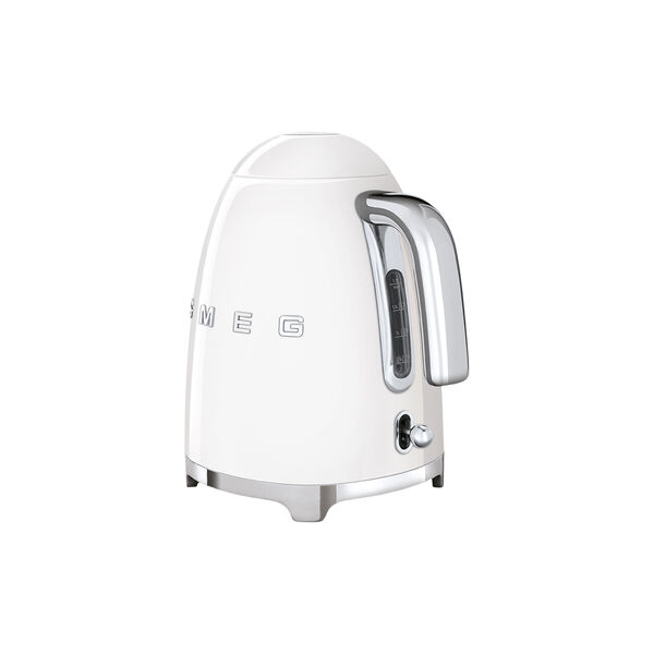 Vannkoker, skinnende hvit, Smeg