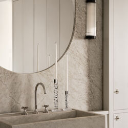 Carat lysestake, stål, Orrefors