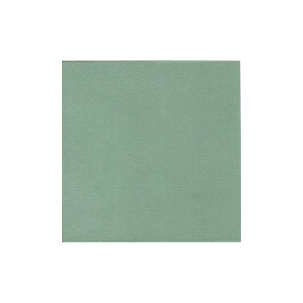 Textile touch middagsserviett Uni, støvete grønn, Vinding
