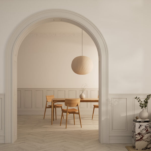 Chiara Dining Chair, Davos 2758 Brandy/naturolieret eg, Bruunmunch Furniture