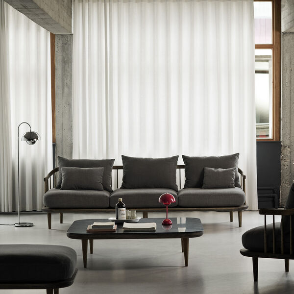 Flowerpot VP12 Floor Lamp, chrome-plated Flowerpot VP12 Floor Lamp, chrome-plated, &Tradition