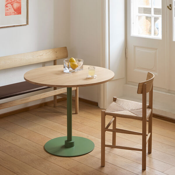 J39 spisestuestol, lysoljet eik/natur, Fredericia Furniture