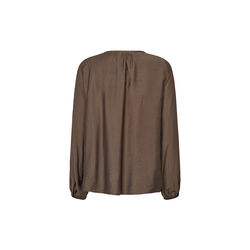 7639RDFAnais shirt, chocolat, RUE de FEMME