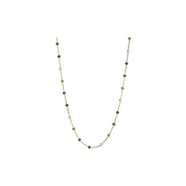 Lola halskjede, guld/spring, ENAMEL Copenhagen