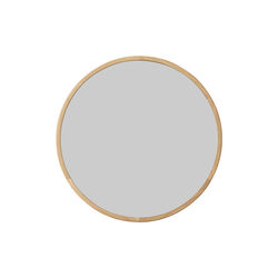 Silhouette speil &Oslash; 55 cm, light oljet eik, Fredericia Furniture